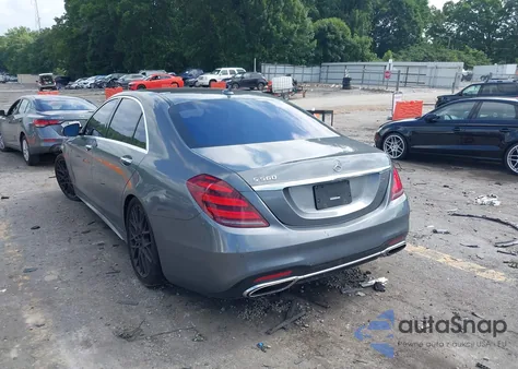2018 Mercedes-Benz S 560 from USA, damaged, VIN WDDUG8DB6JA413386